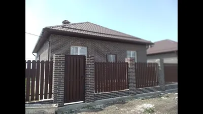 Красивый дом из клинкерного кирпича - YouTube