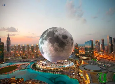 В Дубае строят гигантский мега-курорт в форме Луны за 5 миллиардов долларов