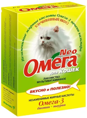 Добавка в корм Омега Neo для кошек с биотином и таурином , 90 таб. — купить  в интернет-магазине по низкой цене на Яндекс Маркете