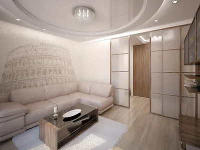 Современный дизайн зала: 58 вариантов на любой вкус Интерьер проходной  комнаты в хрущевке | Интерьер, Дизайн, Роскошные гостиные