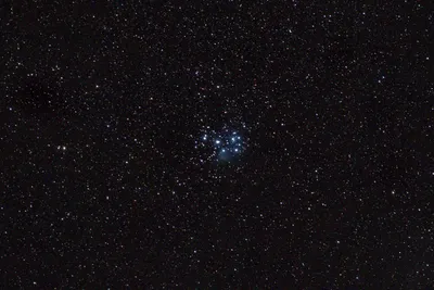 M45 Плеяды. Чувашская Республика. Зелёная зона засветки | Пикабу