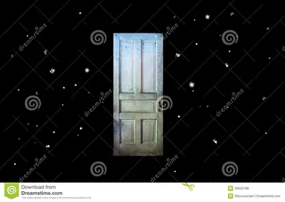 Дверь сумеречной зоны старая в космосе Иллюстрация штока - иллюстрации  насчитывающей космос, плавать: 49525188
