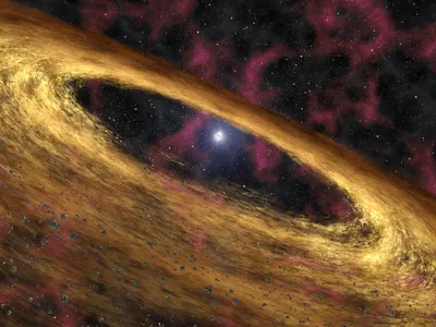 Астрономы показали магнитное поле в зоне ускорения пульсара