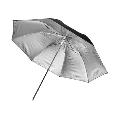 Fotokvant U-180S зонт серебряный на отражение 180 см – купить в Москве по  цене 5130 руб. Студийные зонты в интернет-магазине Фотогора