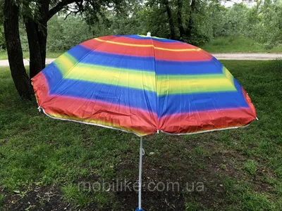 Импортный Пляжный зонт 180 см с регулируемой высотой и наклоном, цена 788  грн — Prom.ua (ID#1446998466)