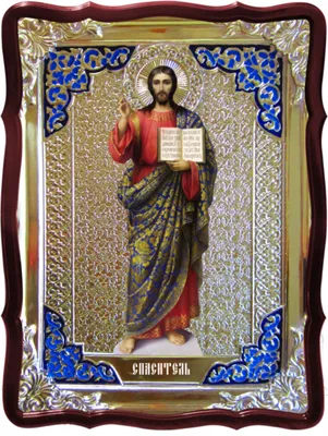 Икона Иисуса христа в полный рост Спас: продажа, купить в Украине. иконы,  киоты от \"Церковний магазин \"Трикірій\"\"