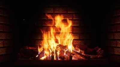 Огонь, камин и Рождественская музыка 4K Ultra HD - YouTube