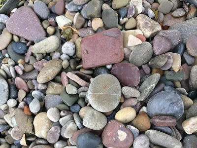 Обои галька, камни, морской берег картинки на рабочий стол, раздел природа  - скачать