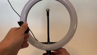 Кольцевая светодиодная лампа LED Ring Fill Light оптом - YouTube