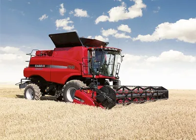 Зерноуборочный комбайн Case IH 6130 это ответ комбайнам нового поколения