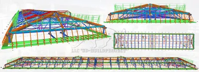 Проектирование крыши домов / Портфолио / 3dstroyproekt.ru