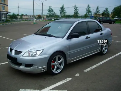 Задний бампер Mitsubishi Lancer 9 IX в стиле EVO (2003-2009)