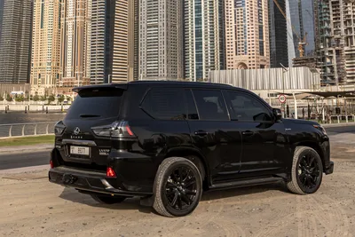 Lexus LX570 Black Edition - Аренда эксклюзивных автомобилей в Дубае