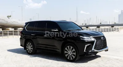 Lexus LX 570S (Черный), 2020 ID-04497, в аренду в Дубай - Renty.ae