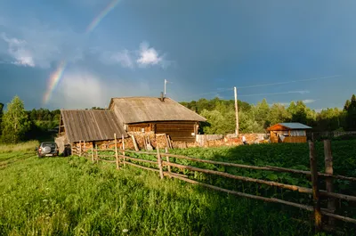 Лето деревня фото