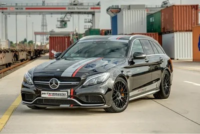 Обои для рабочего стола Тюнинг Mercedes-Benz 2015 AMG C63 (Perform