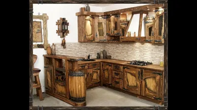 Шикарная мебель из дерева своими руками - столы и кровати, для кухни -  YouTube