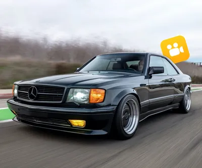 Видео: легендарное купе Mercedes-Benz 560 SEC AMG! Почему оно стоит 9  миллионов рублей? — Лаборатория — Motor