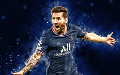 Скачать обои Lionel Messi PSG, joy, 4k, blue neon lights, Paris  Saint-Germain, argentinian footballers, Leo Messi, football, soccer, Messi,  PSG, Ligue 1, football stars, Lionel Messi 4K, Lionel Messi Paris  Saint-Germain для