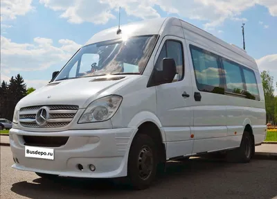 Заказ микроавтобуса Mercedes Sprinter с водителем в Москве недорого