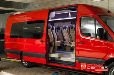 Переоборудование в комфортабельный туристический микроавтобус Mercedes-Benz  Sprinter