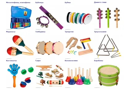 Детские музыкальные инструменты. Описание. Руководство по обучению. Детский  ансамбль | Статьи