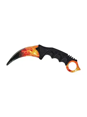 Деревянный нож керамбит кс го Вой/Howling, из игры CS GO MASKBRO 17573269  купить за 722 ₽ в интернет-магазине Wildberries