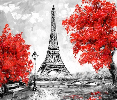 Фотообои \"Осень в Париже\"