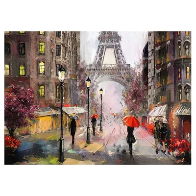 Картина на МДФ Осень в Париже 25х35 см купить недорого в интернет магазине  отделочных материалов Бауцентр
