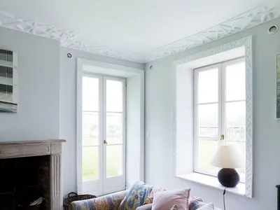 Идеи декора: Как оформить откосы на окнах в доме и квартире | Houzz Россия