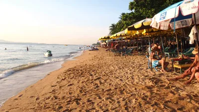 Пляж Джомтьен в Паттайе - отзывы, фото, видео, отели