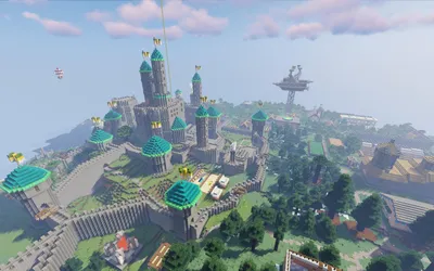 Самые невероятные постройки в Minecraft — огромные замки, города, деревни и  даже мемы