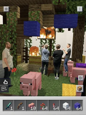 Minecraft Earth позволит вам сжечь свои постройки вместе с друзьями внутри  - новости на GameGuru.ru.