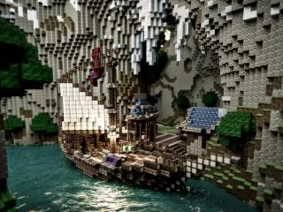 25 невообразимых построек в Minecraft