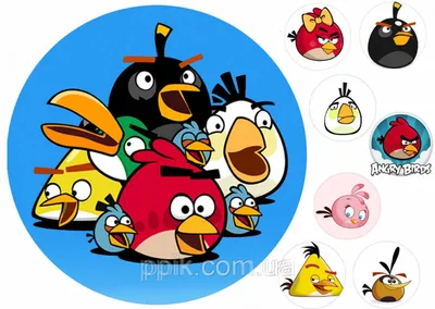 Купить Вафельная картинка Angry Birds/Злые птички 5 в Днепре от компании  \"Интернет-магазин \"Повар, пекарь и кондитер\"\" - 752491274