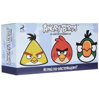 Набор птичек для интерактивной игры Angry Birds \"Рэд, Чак, Хэл\" купить в  интернет-магазине MegaToys24.ru недорого.