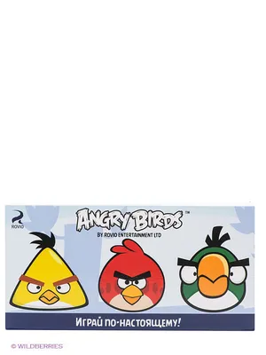 Набор птичек Angry Birds, 3 штуки ANGRY BIRDS 2011309 купить в  интернет-магазине Wildberries