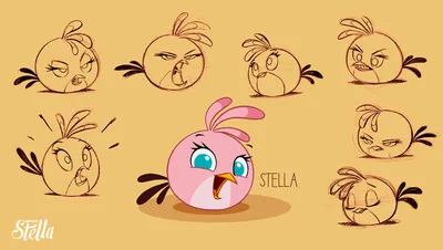Angry Birds Stella BFF: Картинки Стеллы, ее подруг и их домиков -  YouLoveIt.ru