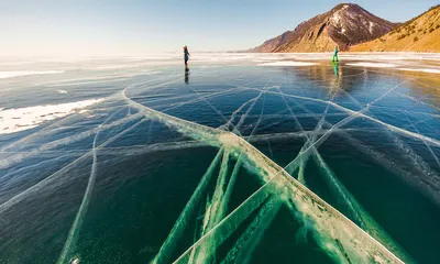 Удивительная зимняя рыбалка на озере Байкал
