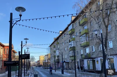 В Тюмени над пешеходной улицей Дзержинского загорится светящаяся гирлянда -  Мой-портал.ру