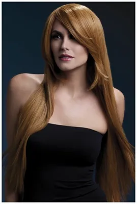 Рыжеватый парик с косой чёлкой Amber — купить в интернет-магазине по низкой  цене на Яндекс Маркете