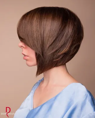 Во- первых, это красиво: идеи стрижек с челкой на темные волосы | Mixnews