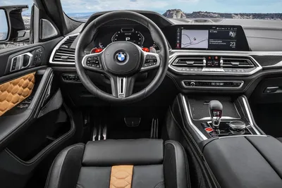 Интерьер салона BMW X6 M . Фото салона BMW X6 M