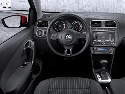 Салон Volkswagen Polo хэтчбек 3 дв., 5 поколение, 2009 - наст.вр. —  Wagens.ru