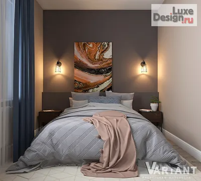 Дизайн интерьера спальни \"Гостевая комната в частном доме\" | Портал  Люкс-Дизайн.RU
