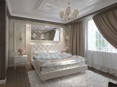 Дизайн спальни в квартире и частном доме: фото идеи оформления