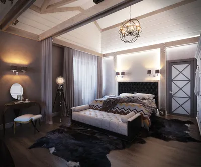 Дизайн большой спальни в частном доме (70 фото) » НА ДАЧЕ ФОТО