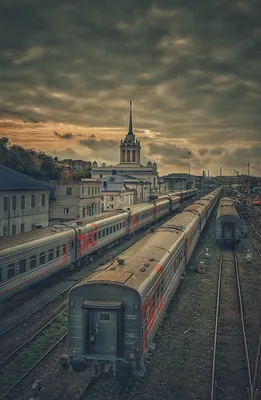 Старый вокзал Ульяновска | Пикабу
