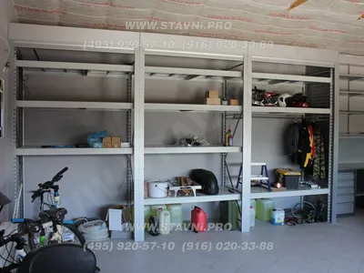 Рольставни шкаф стеллаж для гаража - Stavni.pro