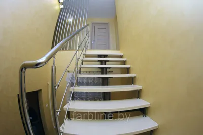 Модульная лестница, лестница в дом П-образная на 16 ступеней + 3D Проект в  подарок
